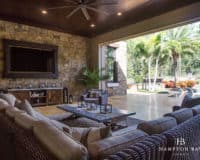Custom Home Summer Lounge | Hampton Bay Homes