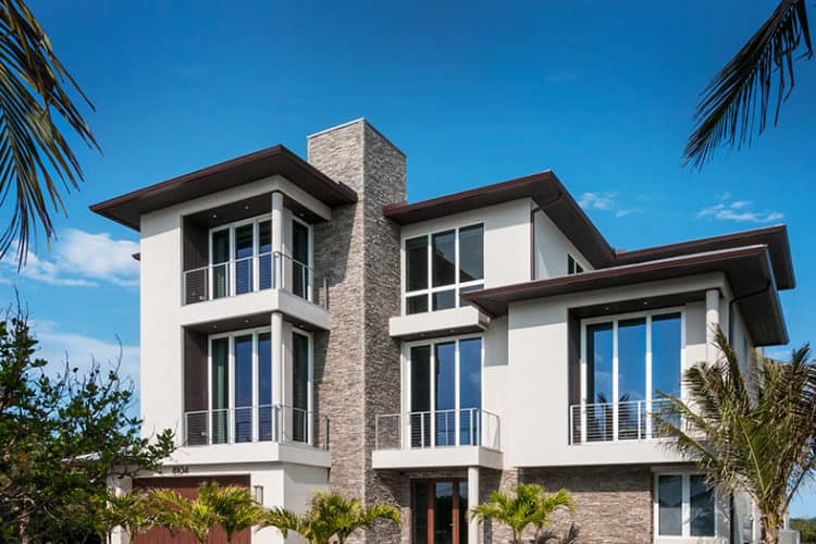 Custom Home Builders In Orlando Florida | Villa Minas Front Elevation | Find Orlando’s #1 Custom Home Builder
