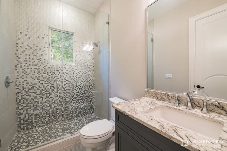 Villa Affaccio Master Bathroom | Hampton Bay Homes