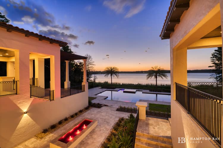 Custom Home Builders In Orlando Florida | Villa Affaccio Outside View | Find Orlando’s #1 Custom Home Builder